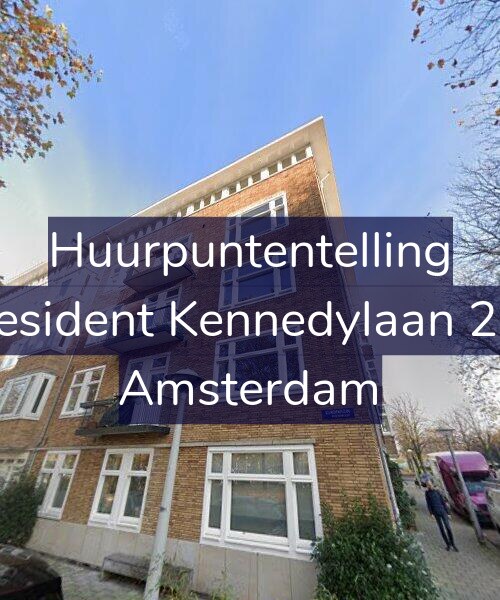 Foto gevel Huurpuntentelling voor President Kennedylaan 274, Amsterdam