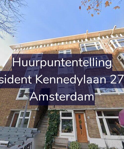 Foto gevel Huurpuntentelling voor President Kennedylaan 270-1, Amsterdam
