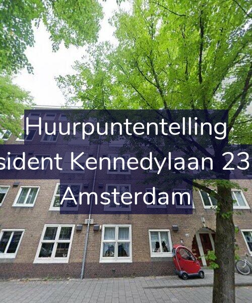 Foto gevel Huurpuntentelling voor President Kennedylaan 236-H, Amsterdam