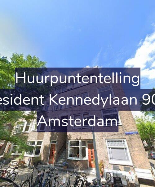 Foto gevel Huurpuntentelling voor President Kennedylaan 90-1, Amsterdam