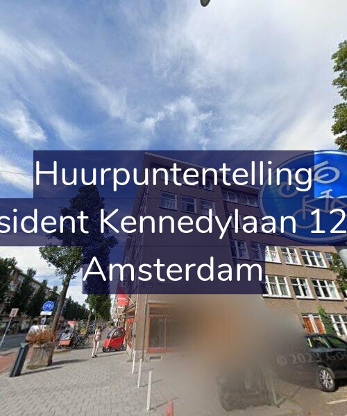 Foto gevel Huurpuntentelling voor President Kennedylaan 128-2, Amsterdam