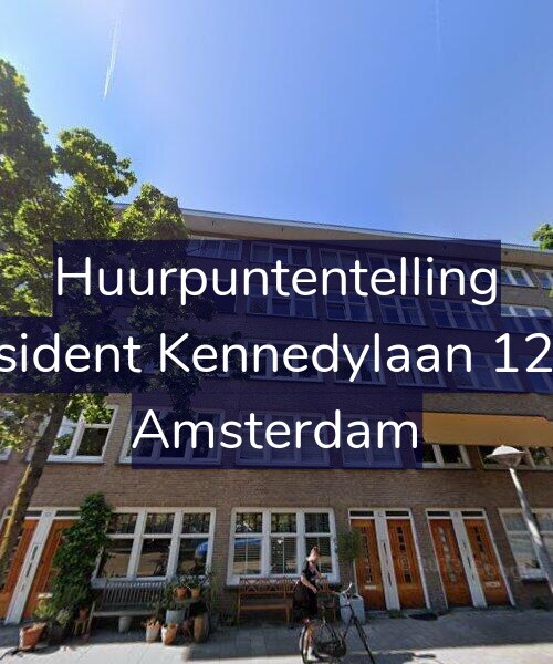 Foto gevel Huurpuntentelling voor President Kennedylaan 122-2, Amsterdam