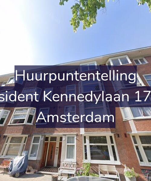 Foto gevel Huurpuntentelling voor President Kennedylaan 178-3, Amsterdam