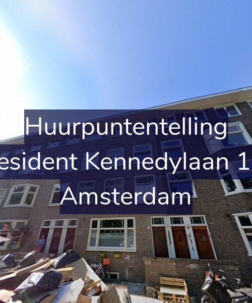 Foto gevel Huurpuntentelling voor President Kennedylaan 110, Amsterdam