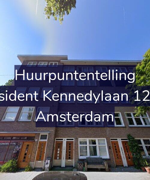 Foto gevel Huurpuntentelling voor President Kennedylaan 126-4, Amsterdam