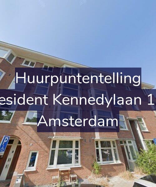 Foto gevel Huurpuntentelling voor President Kennedylaan 196, Amsterdam