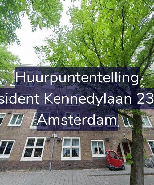 Foto gevel Huurpuntentelling voor President Kennedylaan 236-1, Amsterdam