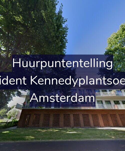 Foto gevel Huurpuntentelling voor President Kennedyplantsoen 25, Amsterdam