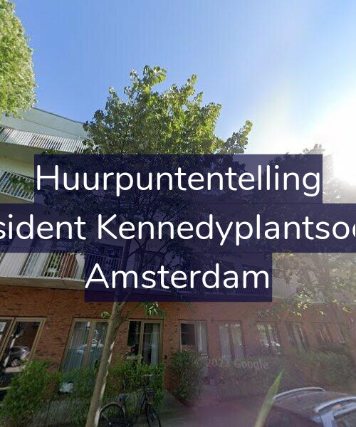 Foto gevel Huurpuntentelling voor President Kennedyplantsoen 9, Amsterdam