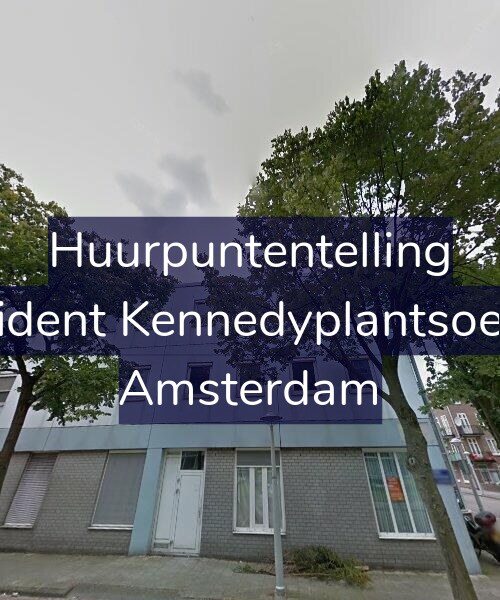 Foto gevel Huurpuntentelling voor President Kennedyplantsoen 41, Amsterdam