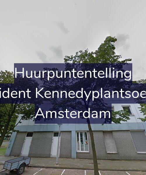 Foto gevel Huurpuntentelling voor President Kennedyplantsoen 45, Amsterdam