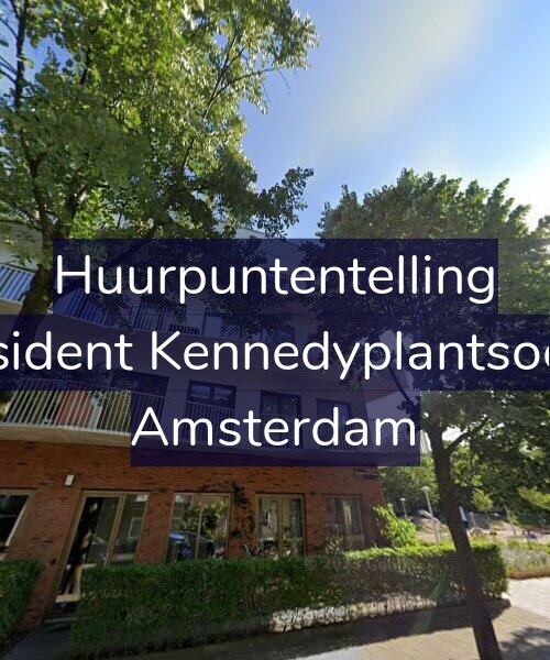 Foto gevel Huurpuntentelling voor President Kennedyplantsoen 3, Amsterdam