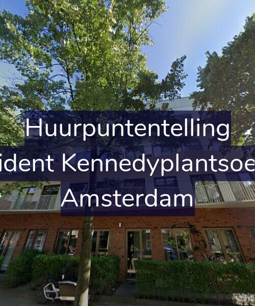 Foto gevel Huurpuntentelling voor President Kennedyplantsoen 57, Amsterdam