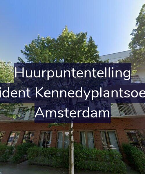 Foto gevel Huurpuntentelling voor President Kennedyplantsoen 59, Amsterdam