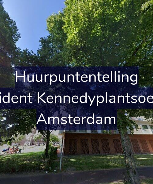 Foto gevel Huurpuntentelling voor President Kennedyplantsoen 27, Amsterdam