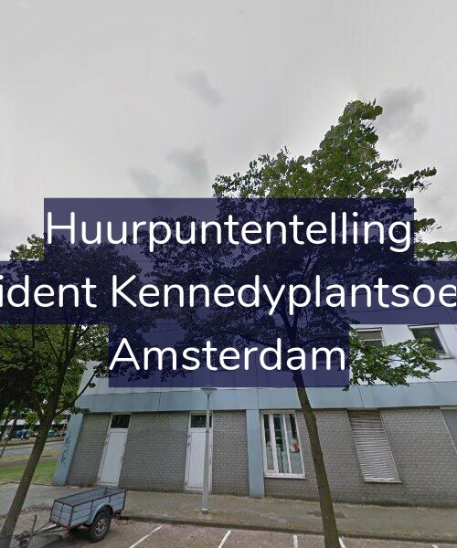 Foto gevel Huurpuntentelling voor President Kennedyplantsoen 21, Amsterdam