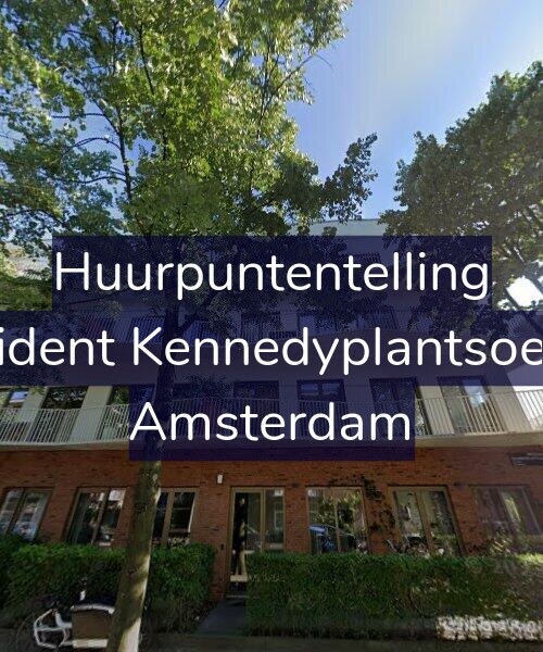 Foto gevel Huurpuntentelling voor President Kennedyplantsoen 33, Amsterdam
