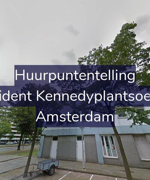 Foto gevel Huurpuntentelling voor President Kennedyplantsoen 19, Amsterdam