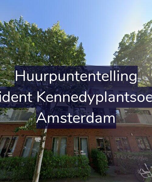 Foto gevel Huurpuntentelling voor President Kennedyplantsoen 35, Amsterdam