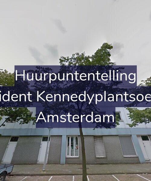 Foto gevel Huurpuntentelling voor President Kennedyplantsoen 63, Amsterdam