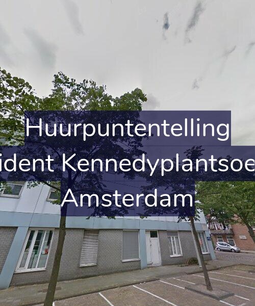 Foto gevel Huurpuntentelling voor President Kennedyplantsoen 17, Amsterdam