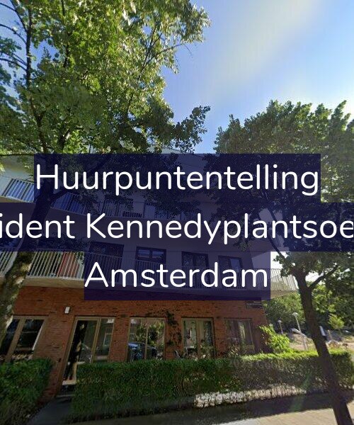 Foto gevel Huurpuntentelling voor President Kennedyplantsoen 31, Amsterdam