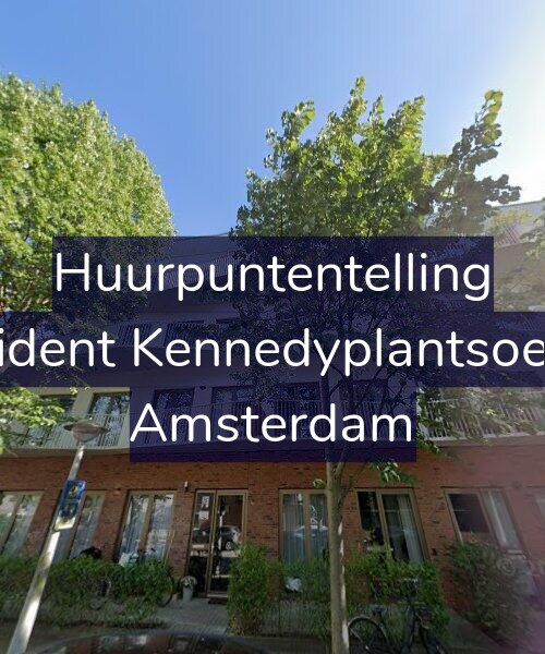 Foto gevel Huurpuntentelling voor President Kennedyplantsoen 39, Amsterdam