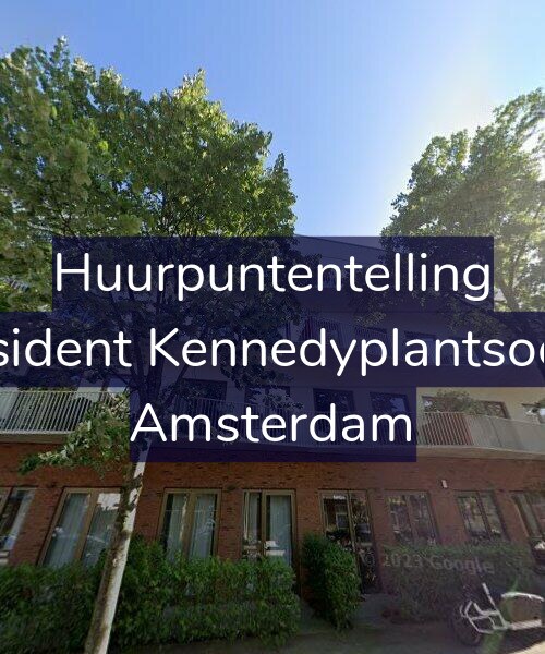 Foto gevel Huurpuntentelling voor President Kennedyplantsoen 7, Amsterdam