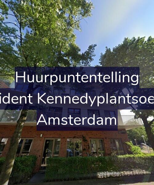 Foto gevel Huurpuntentelling voor President Kennedyplantsoen 73, Amsterdam