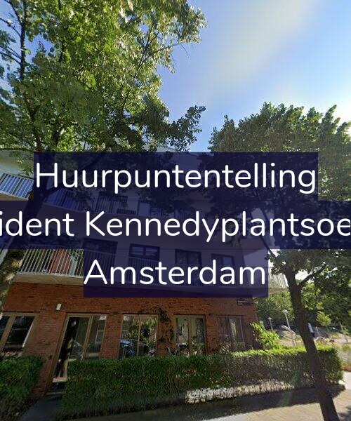 Foto gevel Huurpuntentelling voor President Kennedyplantsoen 15, Amsterdam