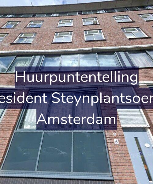 Foto gevel Huurpuntentelling voor President Steynplantsoen 6, Amsterdam