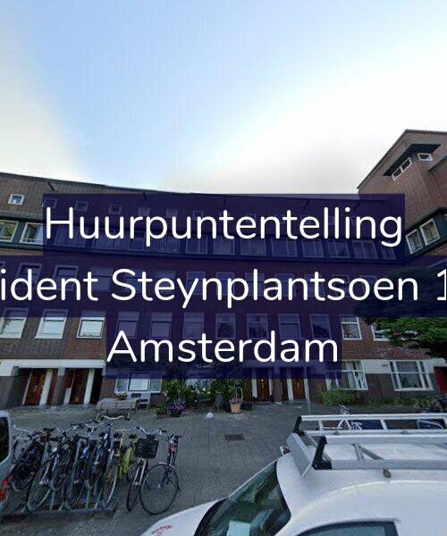Foto gevel Huurpuntentelling voor President Steynplantsoen 12-H, Amsterdam