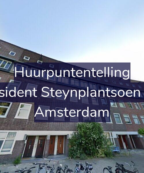 Foto gevel Huurpuntentelling voor President Steynplantsoen 9-1, Amsterdam