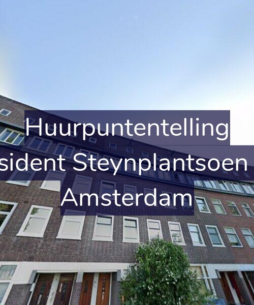 Foto gevel Huurpuntentelling voor President Steynplantsoen 9-2, Amsterdam