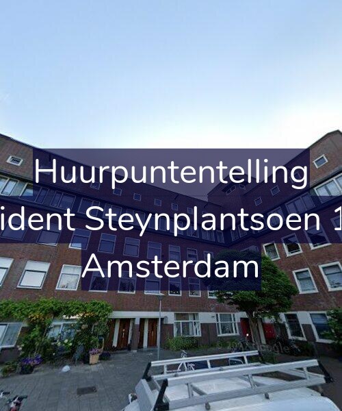 Foto gevel Huurpuntentelling voor President Steynplantsoen 13-H, Amsterdam