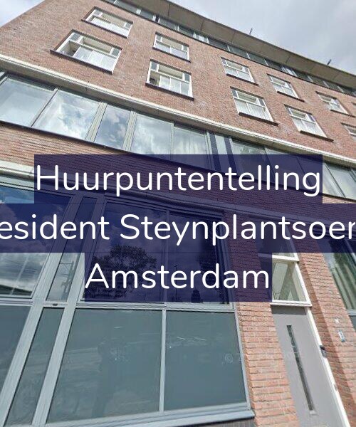 Foto gevel Huurpuntentelling voor President Steynplantsoen 1, Amsterdam