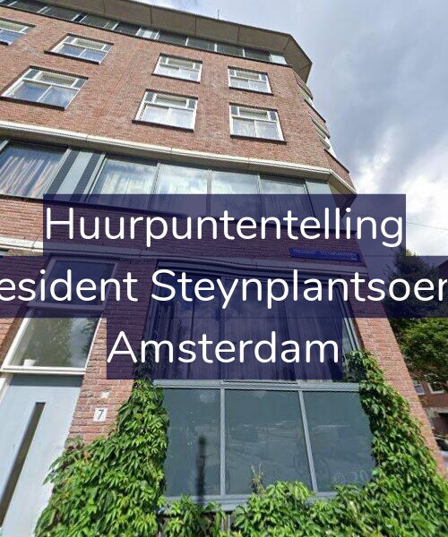 Foto gevel Huurpuntentelling voor President Steynplantsoen 7, Amsterdam