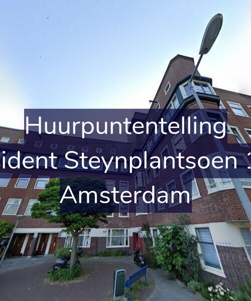 Foto gevel Huurpuntentelling voor President Steynplantsoen 14-3, Amsterdam