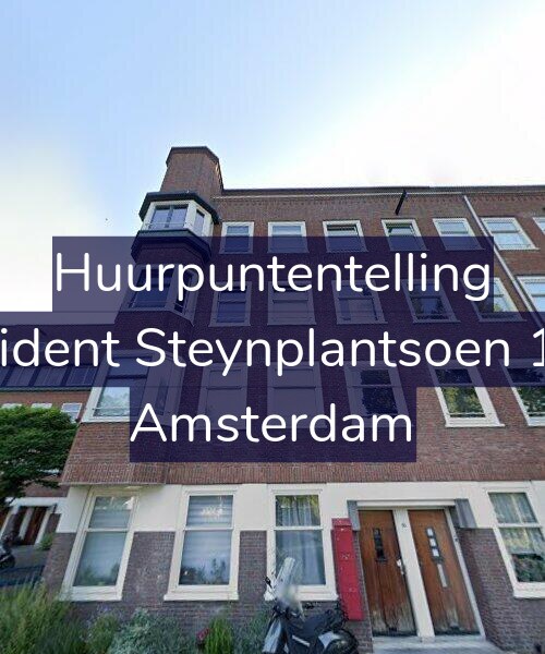 Foto gevel Huurpuntentelling voor President Steynplantsoen 15-H, Amsterdam