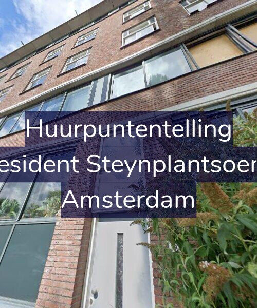Foto gevel Huurpuntentelling voor President Steynplantsoen 3, Amsterdam