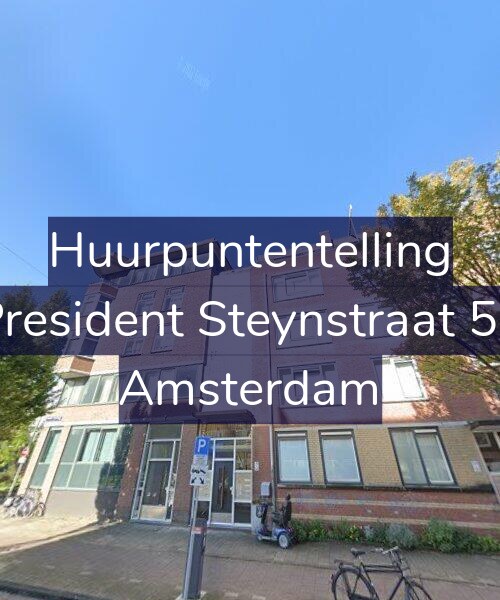 Foto gevel Huurpuntentelling voor President Steynstraat 56, Amsterdam