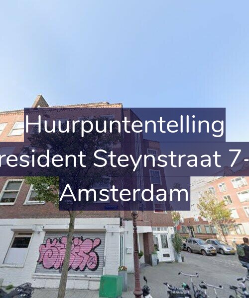 Foto gevel Huurpuntentelling voor President Steynstraat 7-1, Amsterdam