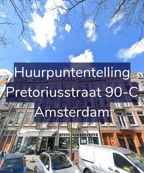 Foto gevel Huurpuntentelling voor Pretoriusstraat 90-C, Amsterdam