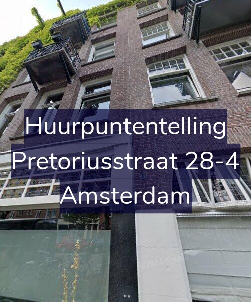 Foto gevel Huurpuntentelling voor Pretoriusstraat 28-4, Amsterdam