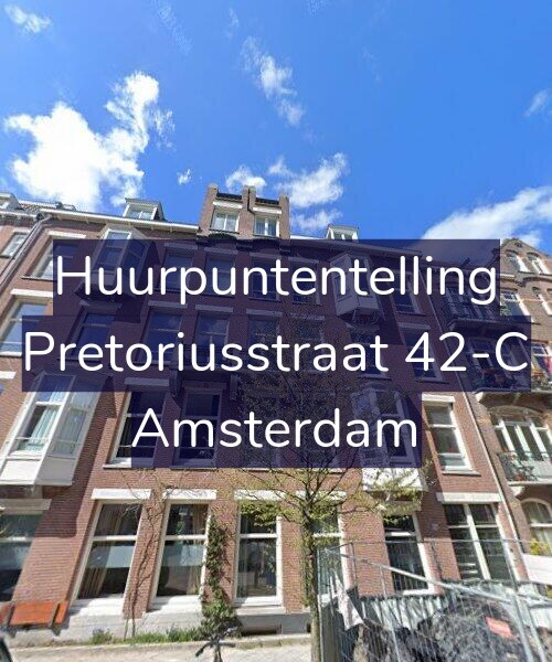 Foto gevel Huurpuntentelling voor Pretoriusstraat 42-C, Amsterdam