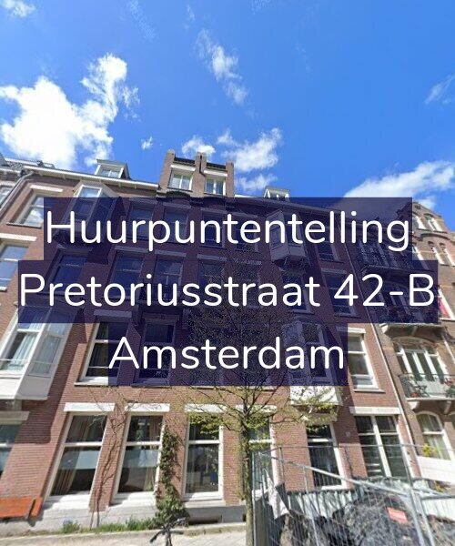 Foto gevel Huurpuntentelling voor Pretoriusstraat 42-B, Amsterdam