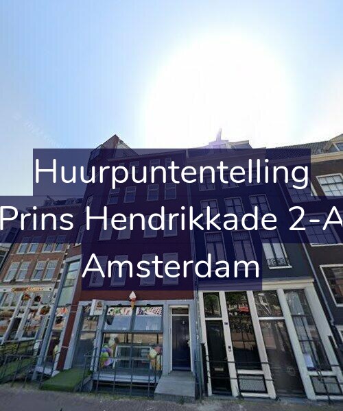 Foto gevel Huurpuntentelling voor Prins Hendrikkade 2-A, Amsterdam