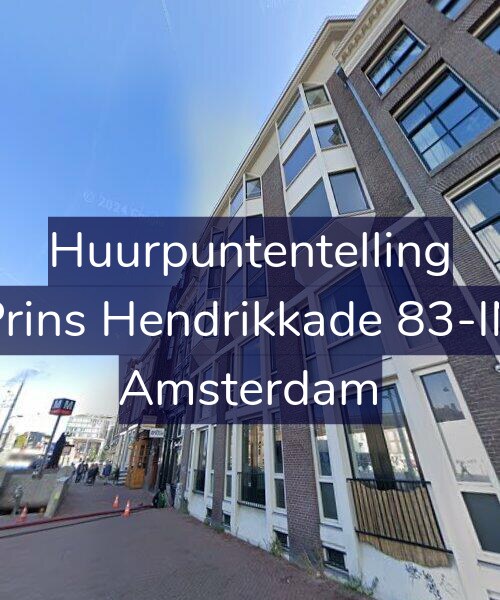 Foto gevel Huurpuntentelling voor Prins Hendrikkade 83-IN, Amsterdam