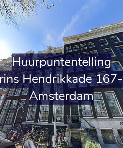 Foto gevel Huurpuntentelling voor Prins Hendrikkade 167-D, Amsterdam