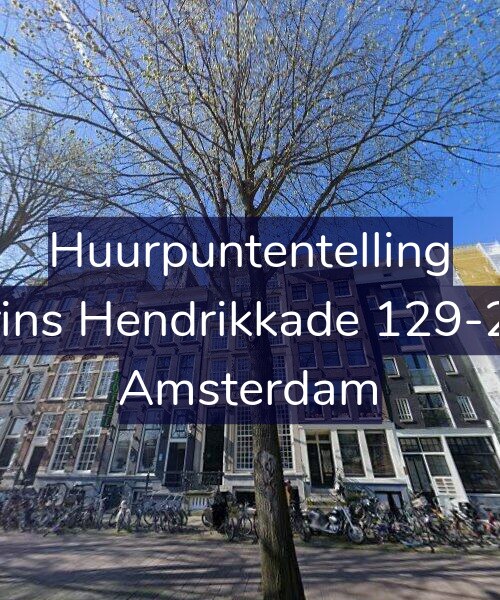 Foto gevel Huurpuntentelling voor Prins Hendrikkade 129-2A, Amsterdam